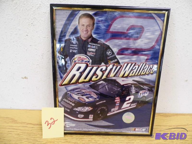lot 32 image: Rusty Wallace Photo