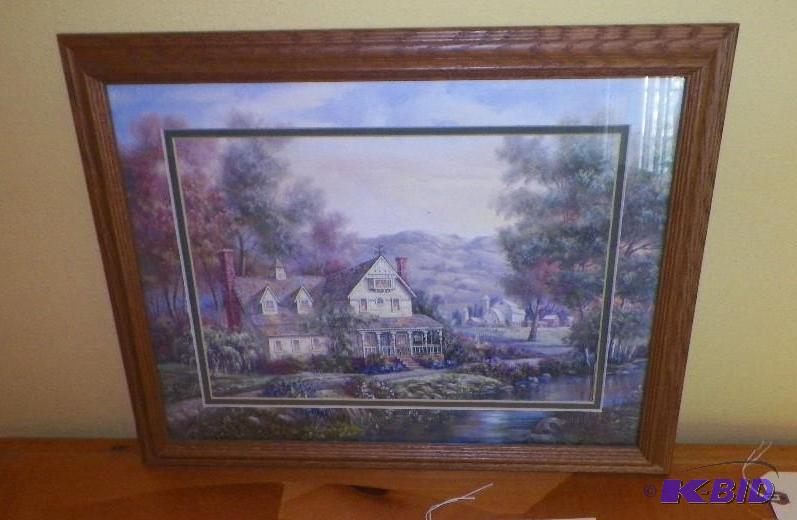 lot 14 image: Framed Picture by Caralonte