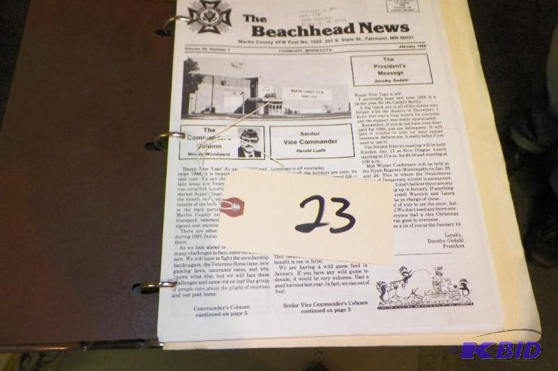 lot 23 image: Fairmont VFW Beachhead News 1988-1993