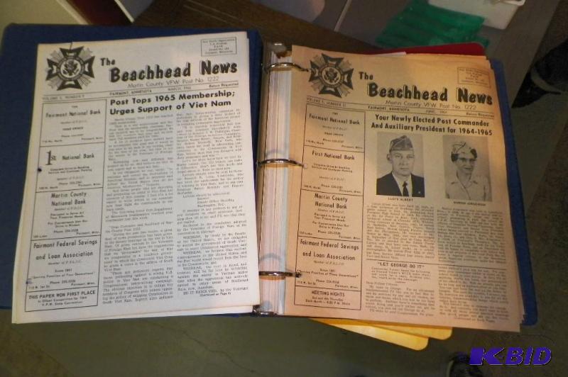 lot 25 image: Fairmont VFW Beachhead News 1964-1972