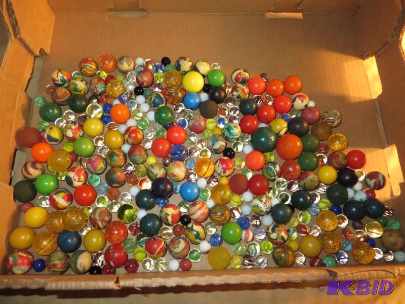 Vintage lot of Marbles, Vintage Rubber Balls HariMari 4 KBID