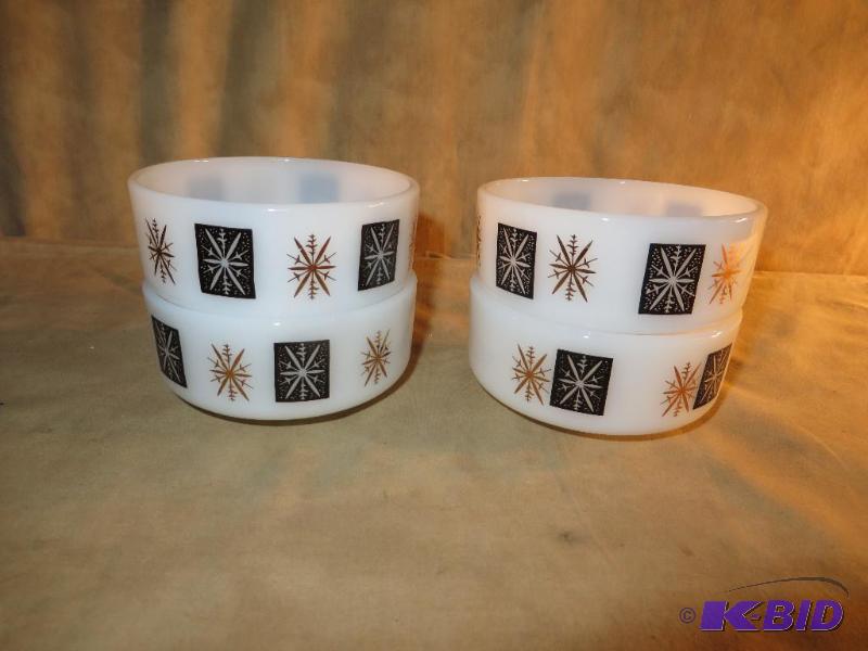 lot 29 image: 4 BOWLS - very different design