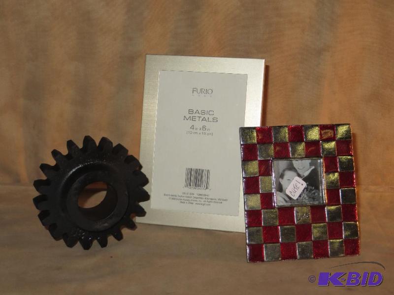 lot 60 image: 2 Very nice Picture Frames & a  GEAR