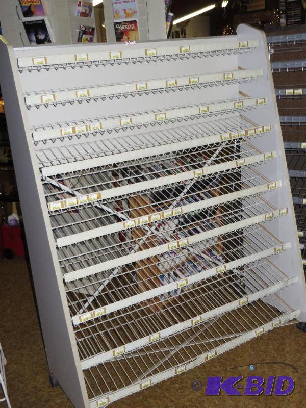 lot 92 image: Large DISPLAY RACK 57 X 45