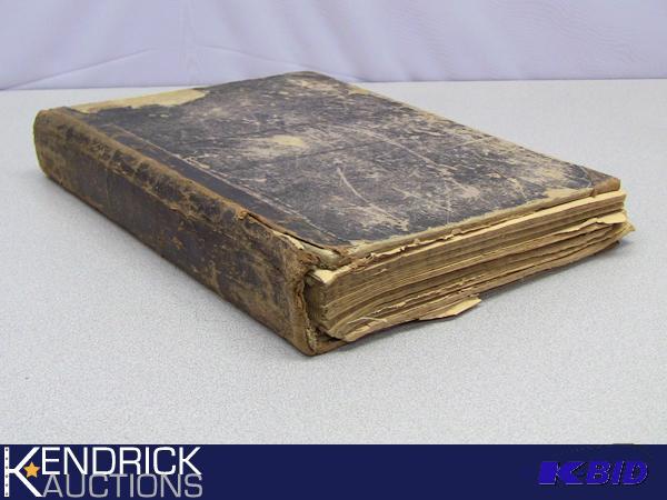 lot 126 image: Antique 1900 Czechoslovakian Book