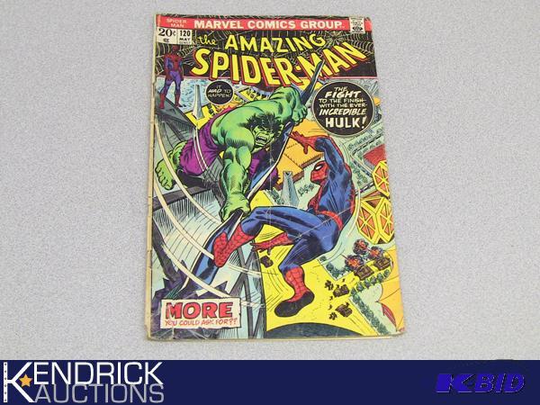 lot 62 image: The Amazing Spiderman #120 Marvel Comic Book