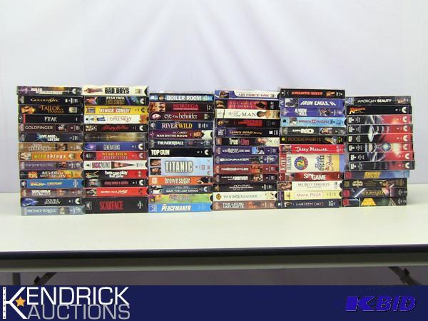 lot 73 image: Lot of VHS Tapes