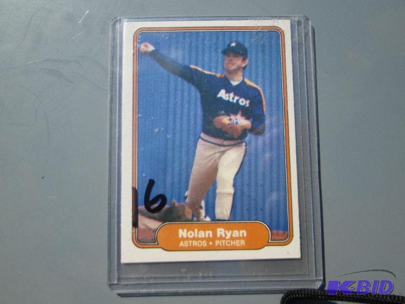 82 Fleer Nolan Ryan...