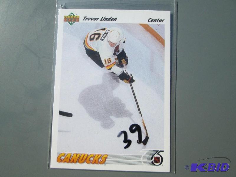 Upper Deck Trevor Linden...