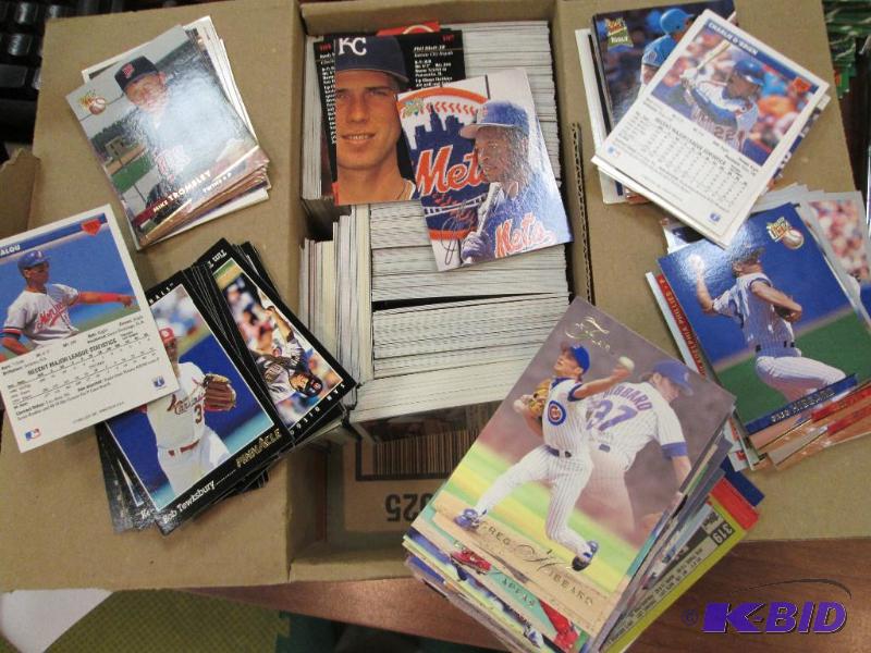 Lot of Fleer Ultra, Flair, other baseball car...