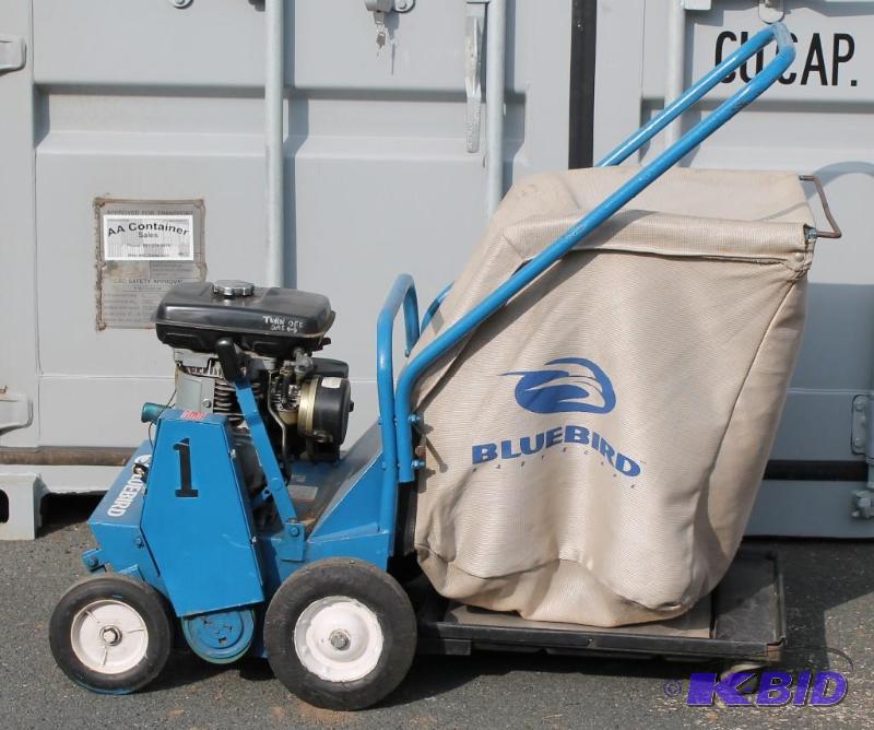 lot 7 image: Bluebird&nbspDethatcher Lawn Comber Model # ...