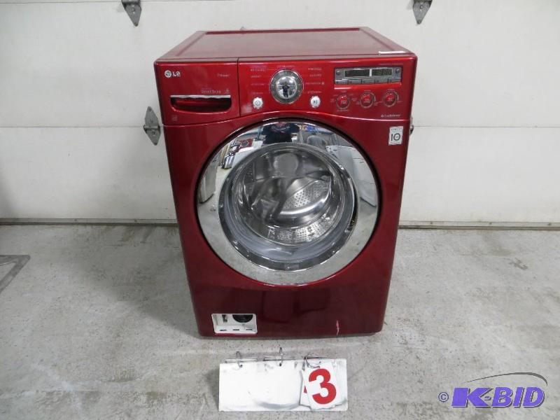 lot 3 image: New LG Steam Washer Series &nbspWM2650HRA Wi...