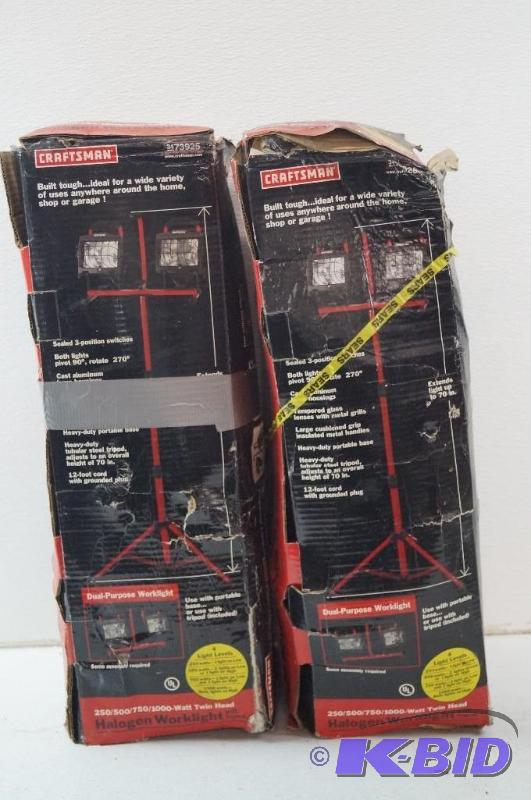 Halogen worklights