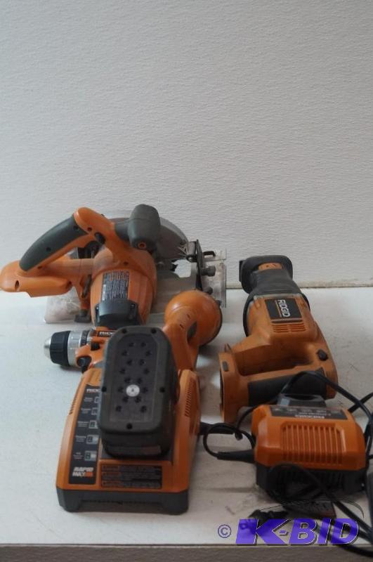 Ridgid power tools