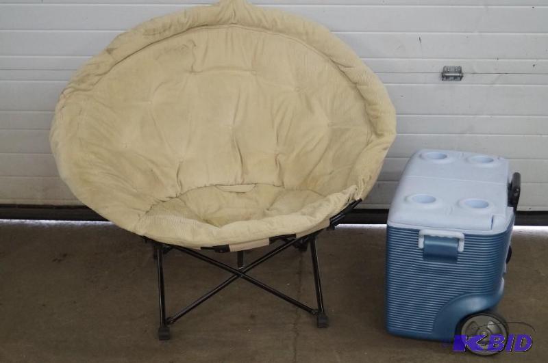 Coolerfolding round chair