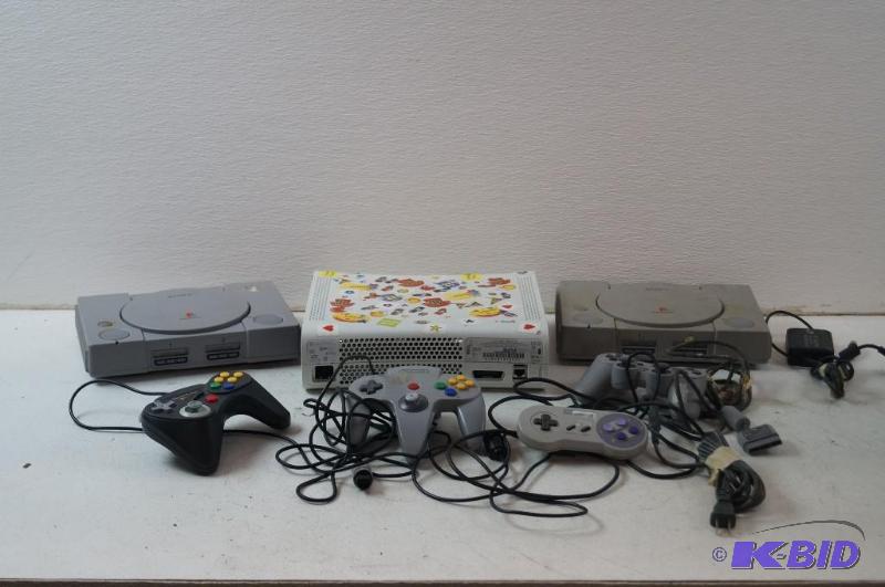 video game boxes