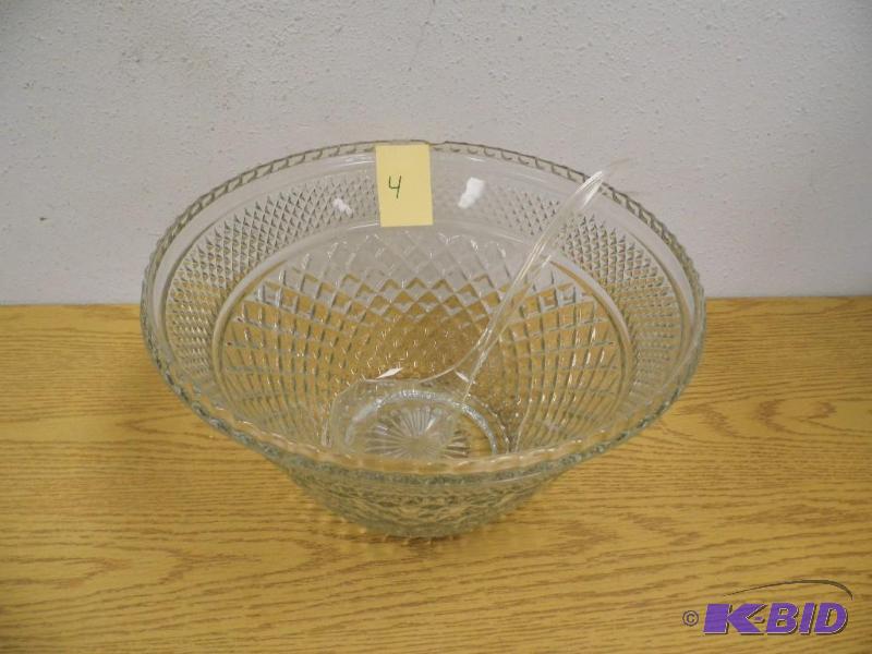 Punch Bowl with Server