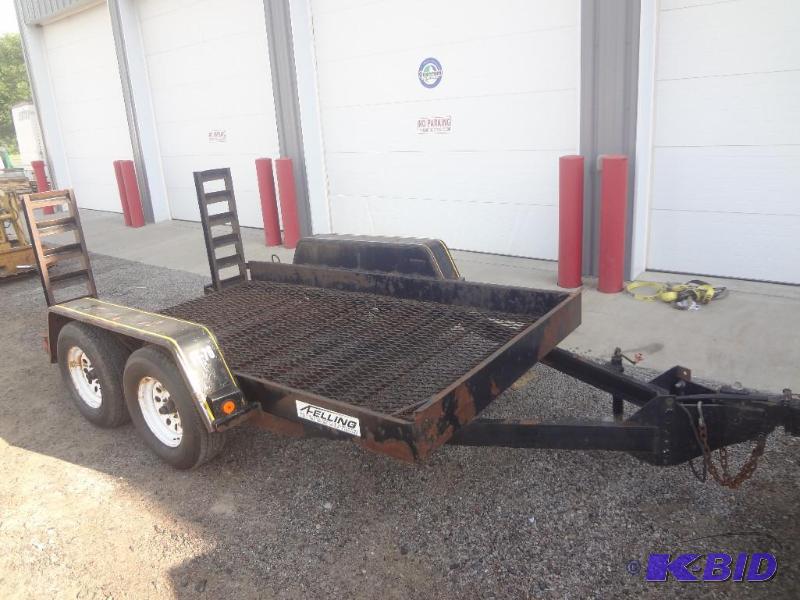 lot 1 image: 1996 Felling FT-7G Tandem Axle 11ft Equipment...