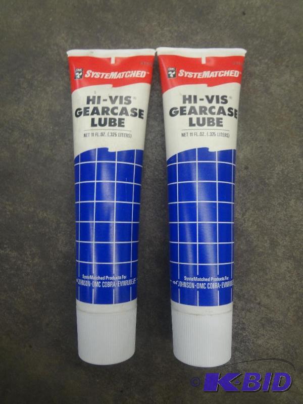 lot 104 image: (2) 11oz Tubes Of Gearcase Lube...