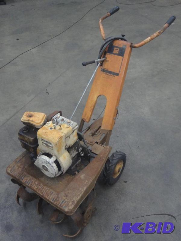 lot 22 image: Trojan 5HP Garden Tiller, Running Condition I...
