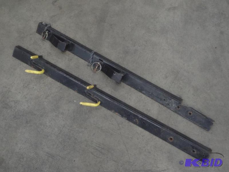 lot 37 image: 2-Piece Steel Weed Whip Rack...
