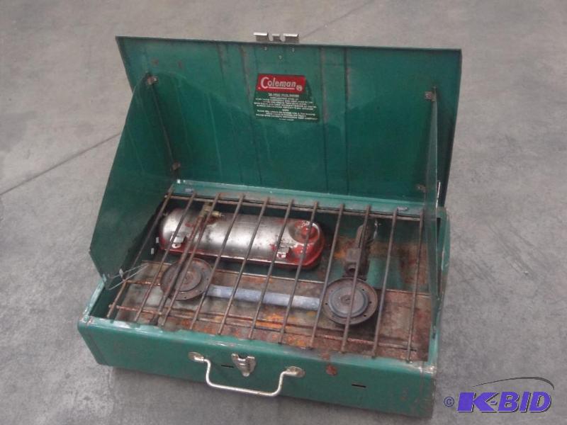 lot 63 image: Coleman Portable Gas Grill...