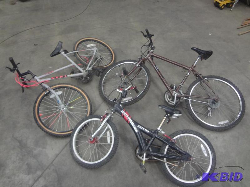 lot 65 image: Lot Of (3) Used Bicycles...