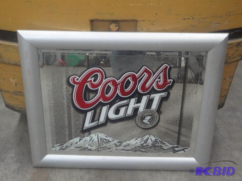 lot 70 image: 24&quotx32" Coors Light Picture...