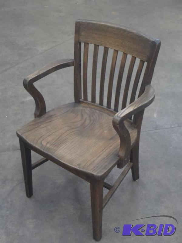 lot 91 image: Nice Oak Unfinished Wood Chair...