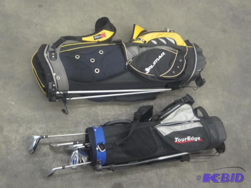 lot 97 image: (1) Kids Golf Club Set With Bag & (1) Orl...