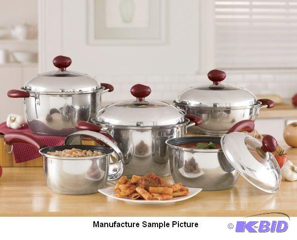 lot 115 image: Ginnys Ten Piece Cookware Set -&nbspGinnys...