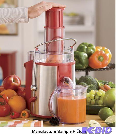 lot 118 image: Juice Extractor Red - Our powerful Juice Extr...