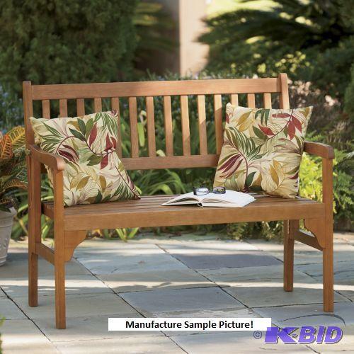 lot 127 image: Folding IndoorOutdoor Bench - Built to weath...