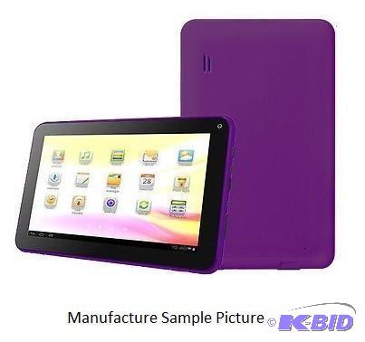 lot 157 image: Kocaso Purple Tablet - Model M736 -&nbspCapa...