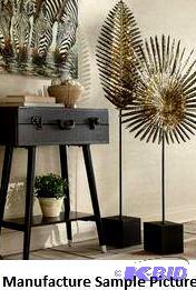 lot 162 image: Tall Leaf Sculpture Exclusive - Retail $69.95...