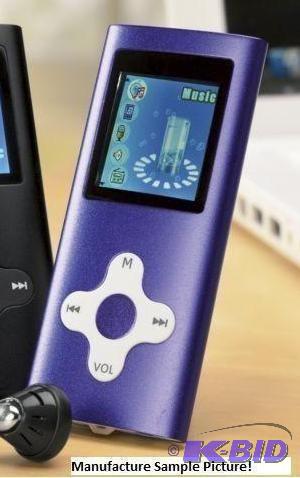 lot 186 image: MP3 Player - Model MP2618PMO - Purple - 4 GB ...