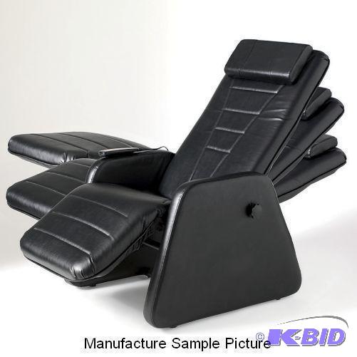 lot 188 image: Black Like Leather Zero Gravity Massage Chair...