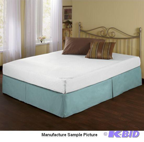 lot 189 image: Large Memory Foam Mattress -&nbspMemory Foam...