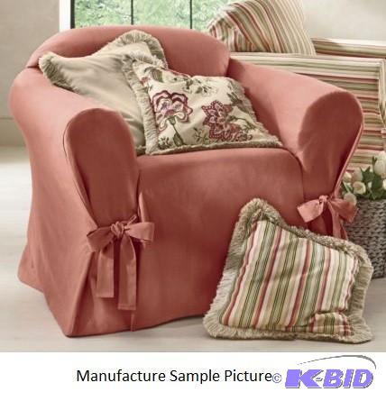 lot 39 image: Harmony Chair Slipcover - Gypsy rose color -&...