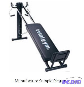 lot 58 image: Total Gym Workout Exercise Equipment - Is mis...