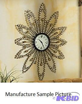 lot 6 image: Amber Gem Clock  - Retail $109.00 - New ...