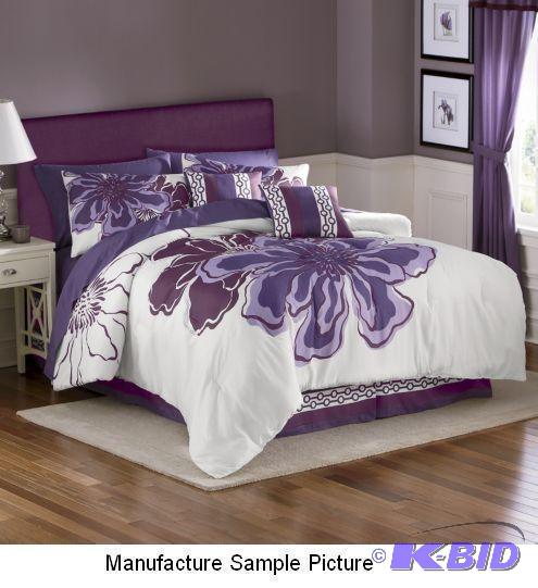lot 61 image: Melinda King Size Bed in a Bag Set - 104 x 90...