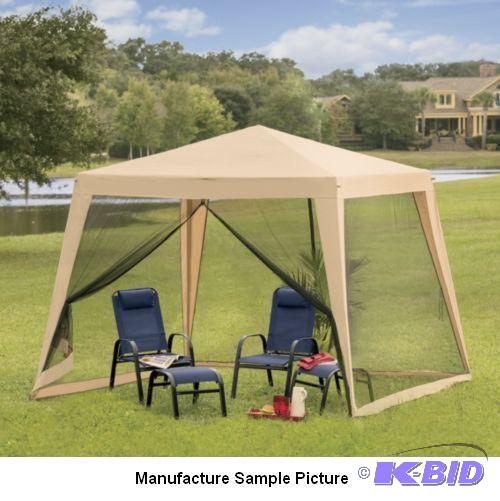 lot 78 image: Square Garden Gazebo -&nbspAll the cool bree...