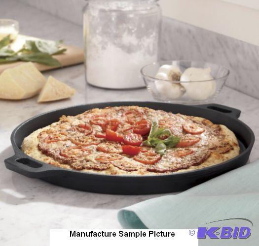 lot 9 image: Large Cast Iron Pizza Pan -&nbspTurn your fa...