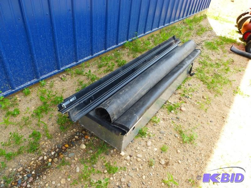 lot 12 image: Truck Tool Box and Tanau&nbspcover set Meas...