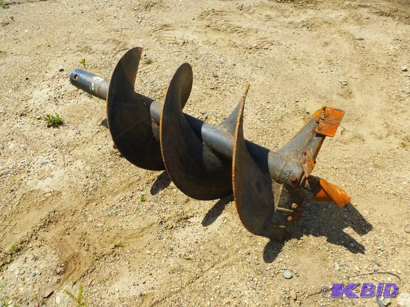 lot 7 image: Bobcat Auger Bit 18" x 48" bit. Ha...