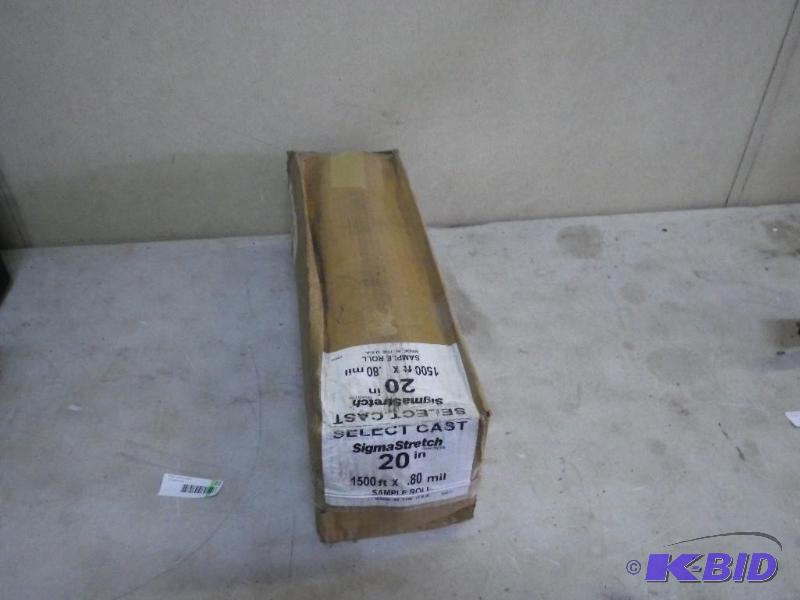 New roll of stretch film...