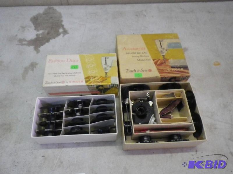 Singer sewing machine accessories...