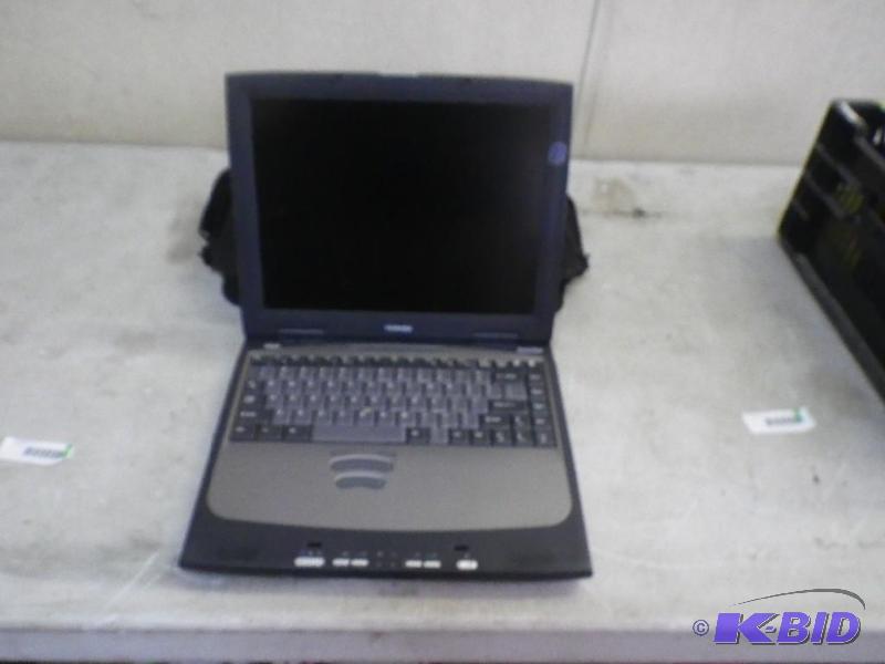 Toshiba laptop, works per consignor...