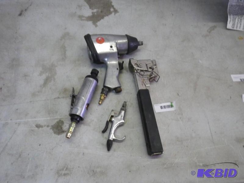 Air tools and roofer stapler...